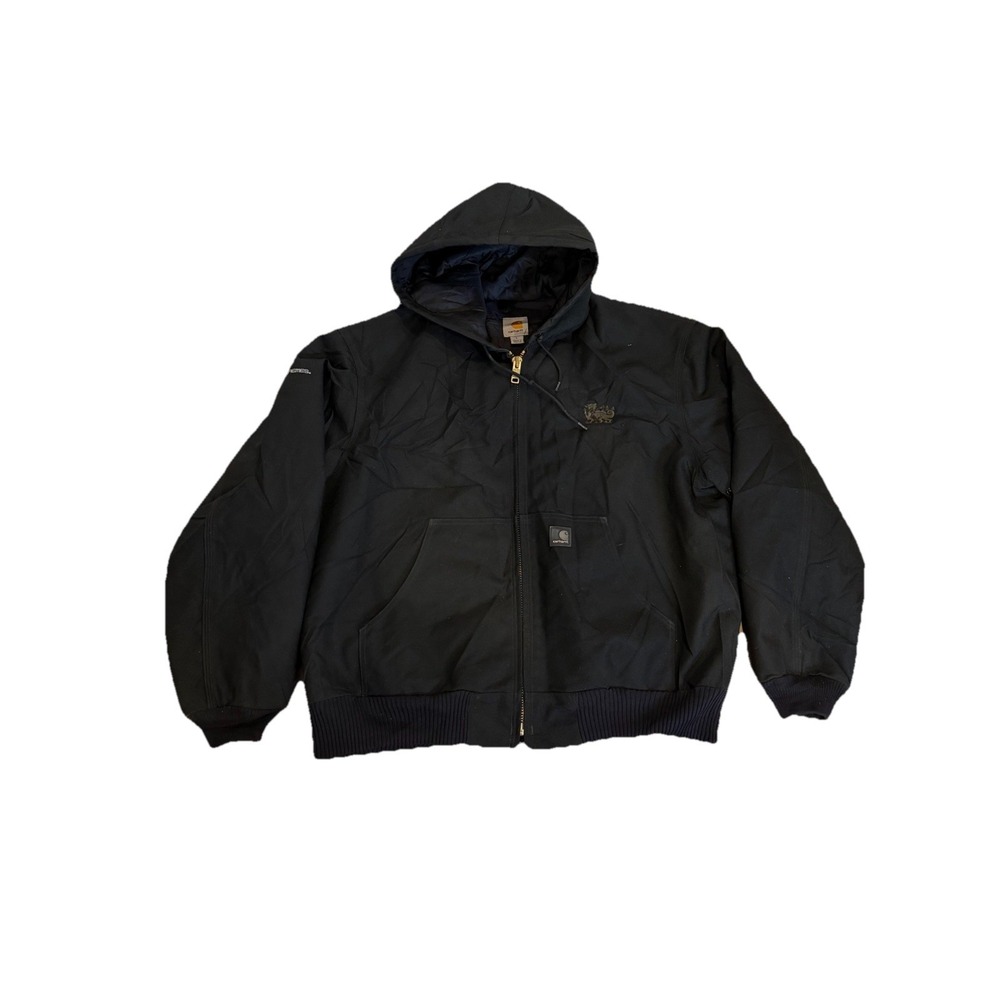 Carhartt J133 BLK Extremes Insulated Work Zip Up Jacket Men's Size Large